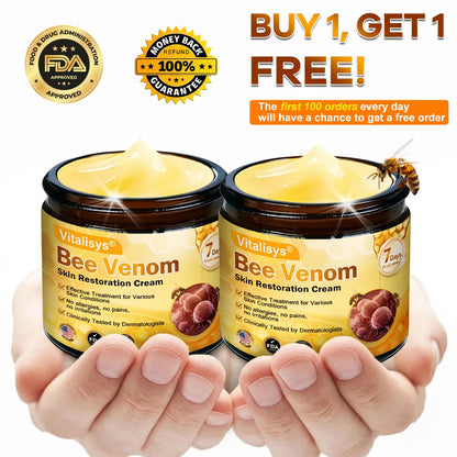 🔥 LAST DAY 80% OFF🔥 Aeehfeng® Bee Venom Skin Restoration Cream