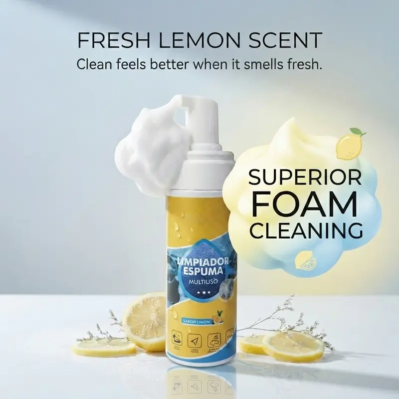 🫧Last Day 50% OFF🫧Larnto®4-in-1 Multi-Enzyme Foam Cleaner