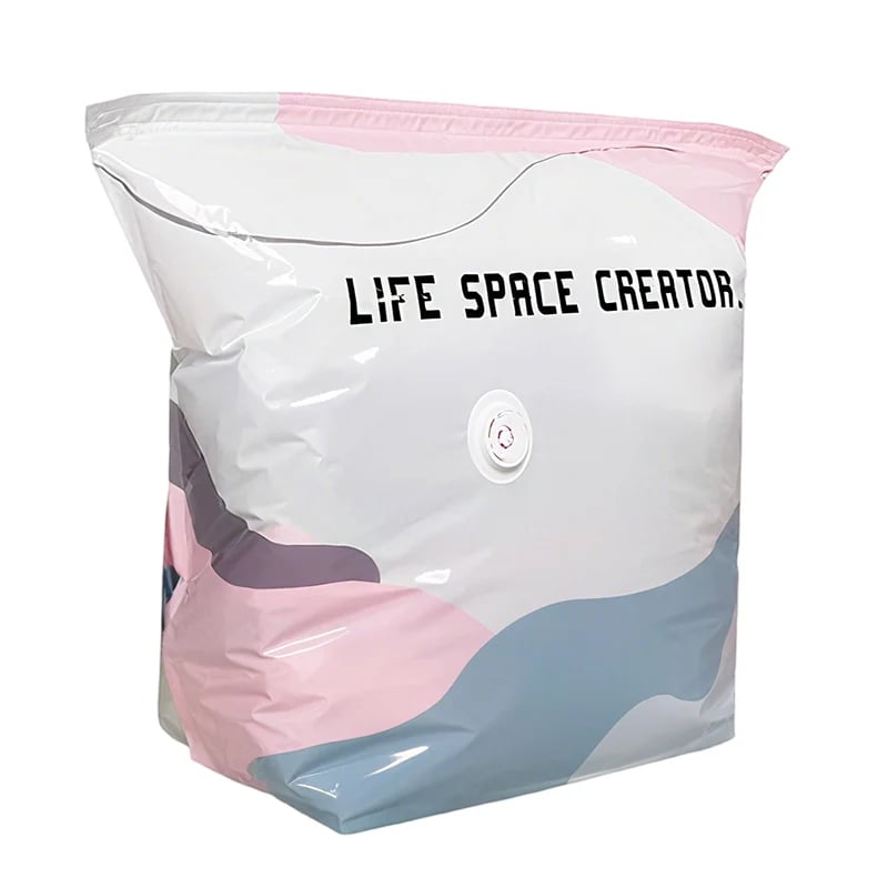 ✨✨2026 New No-Pump 3D Vacuum Storage Bags, Large Vacuum Storage Compression Bags for Clothes, Blankets, Bedding, Comforters