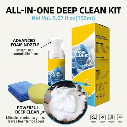 🫧Last Day 50% OFF🫧Larnto®4-in-1 Multi-Enzyme Foam Cleaner