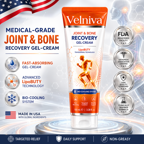 Professional Joint & Bone Recovery Cream👨‍⚕️ Harnessing Nano-Peptide Tech to Heal Bones and Relieve Pain.