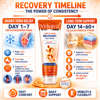 Professional Joint & Bone Recovery Cream👨‍⚕️ Harnessing Nano-Peptide Tech to Heal Bones and Relieve Pain.