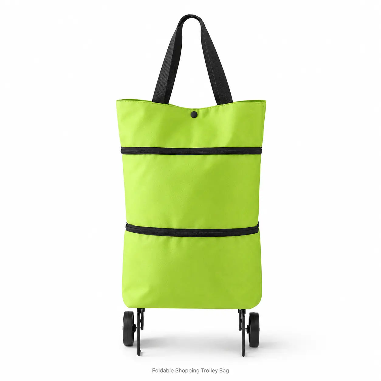 🛍️Foldable Shopping Trolley Bag with Wheels | Lightweight & Reusable