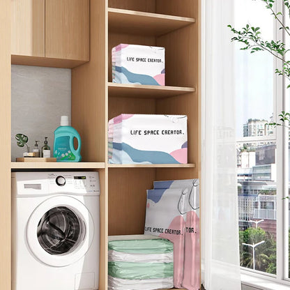 ✨✨2026 New No-Pump 3D Vacuum Storage Bags, Large Vacuum Storage Compression Bags for Clothes, Blankets, Bedding, Comforters