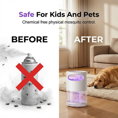 ✨✨USB-Powered UV Mosquito Killer Lamp – Quiet Indoor Mosquito Trap for Bedrooms, Living Rooms, Patios and Camping