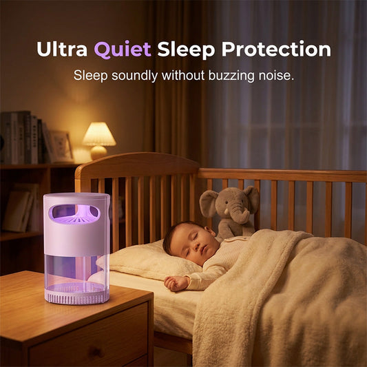 ✨✨USB-Powered UV Mosquito Killer Lamp – Quiet Indoor Mosquito Trap for Bedrooms, Living Rooms, Patios and Camping